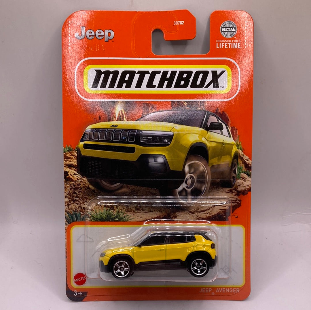 Matchbox Jeep Avenger raro modello da collezione in miniatura scala 1:64  idea regalo spedizione gratuita -  Italia