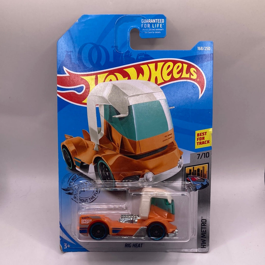 Hot wheels online rig heat