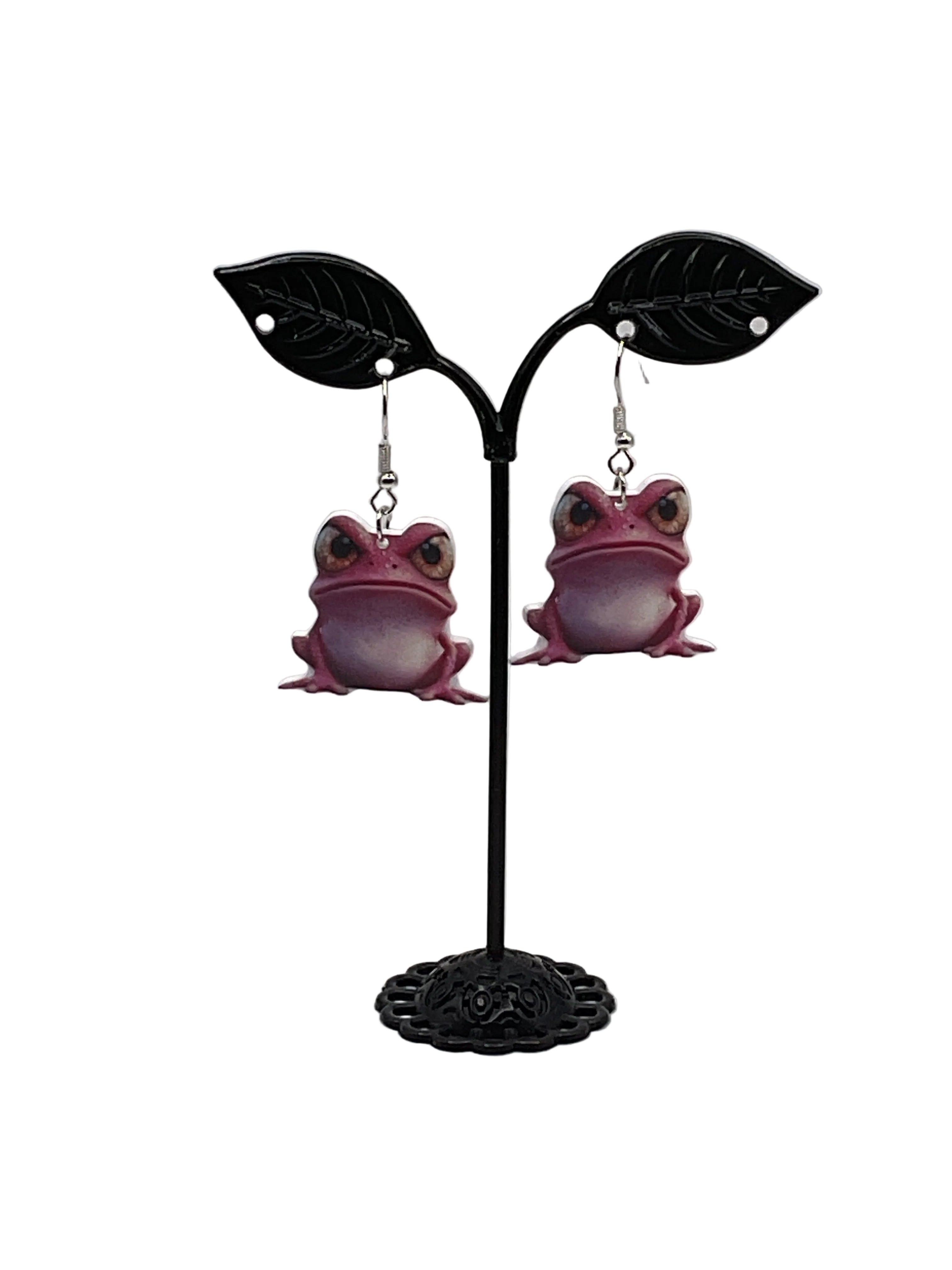 Grumpy Animal Earrings
