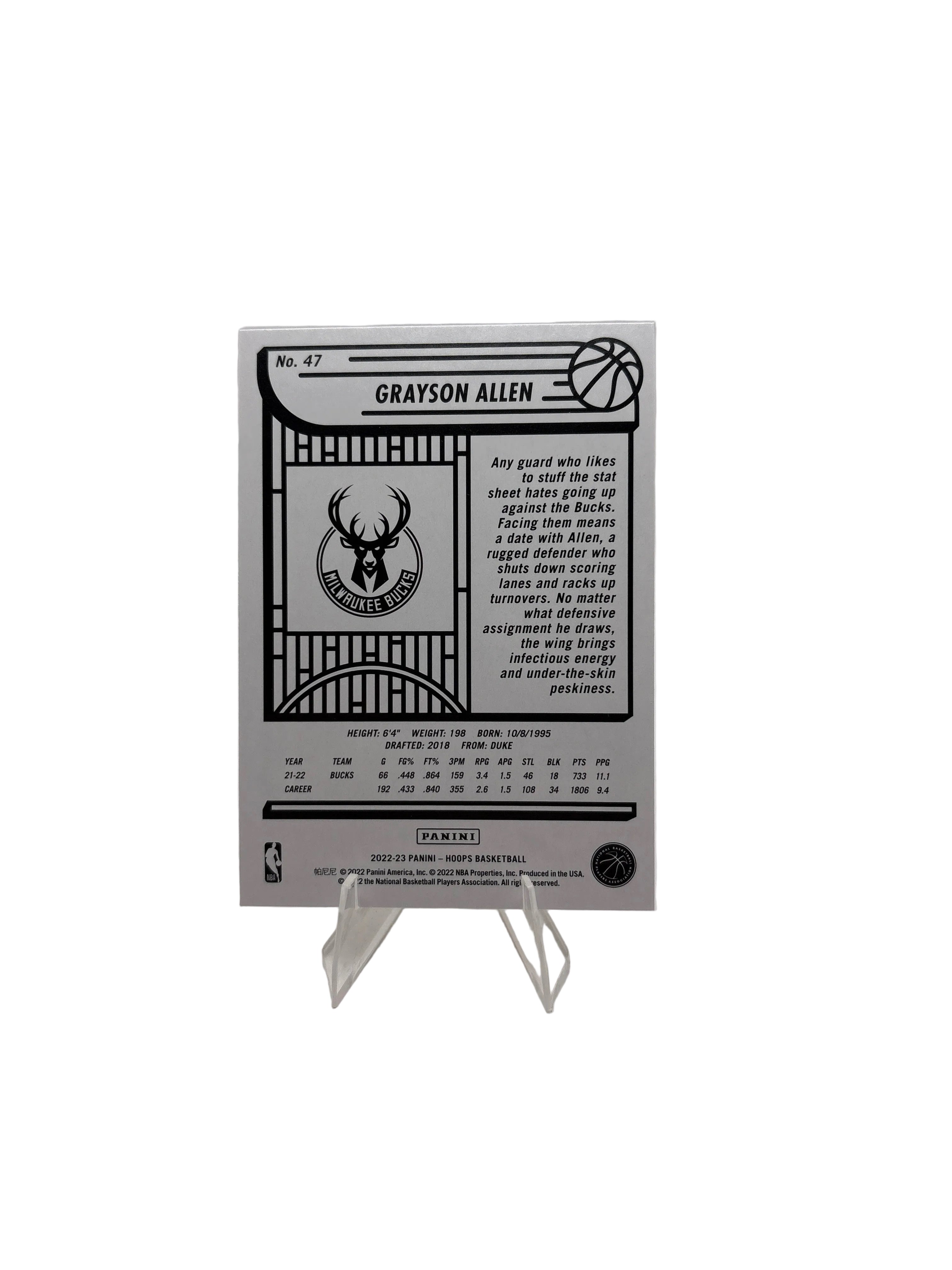 NBA Hoops Grayson Allen