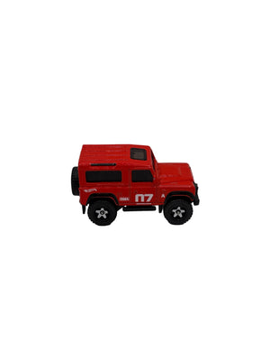 Hot Wheels Land Rover Defender 90 Diecast red