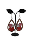 Tear drop Valentine Earrings