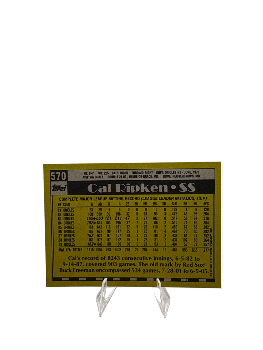 Topps Cal Ripken