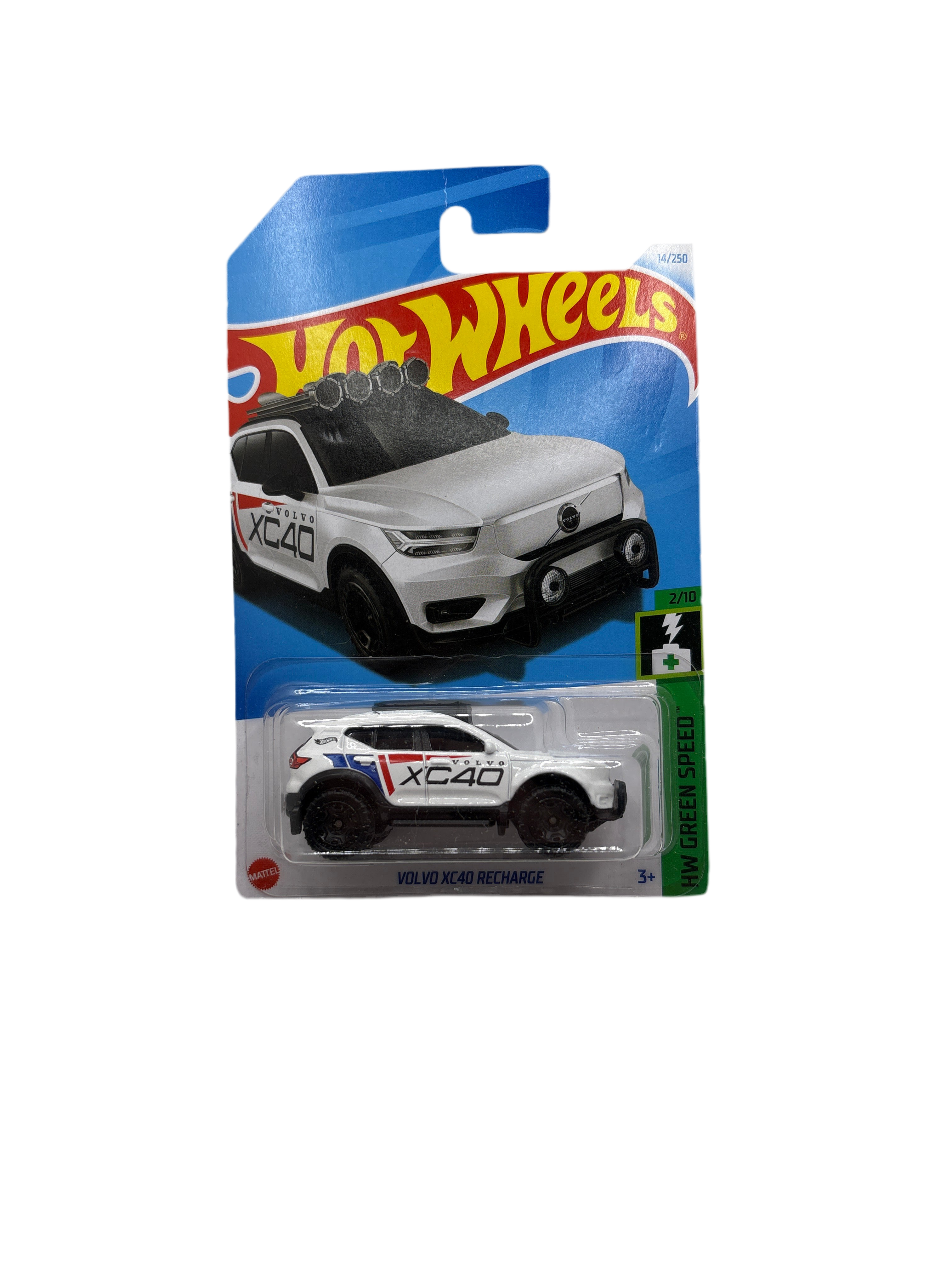 Hot Wheels Volvo XC40 Recharge Diecast white