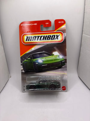 Matchbox Porsche 911 Targa Diecast green