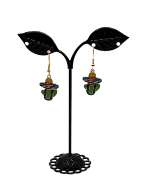 Pendientes de cactus