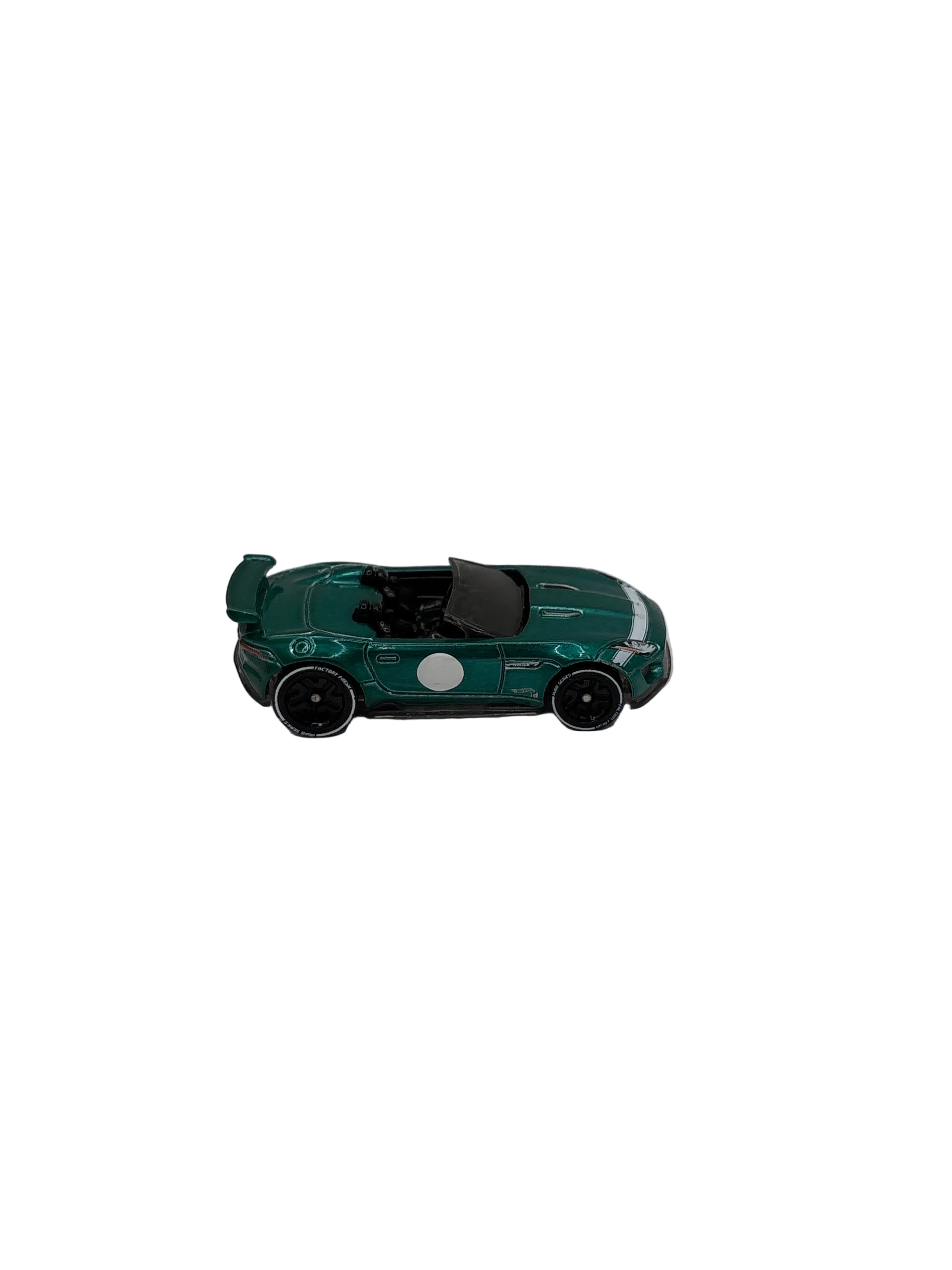 Hot Wheels 15 Jaguar F-Type Project 7 Diecast green