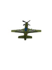 Matchbox Stunt Plane Diecast green