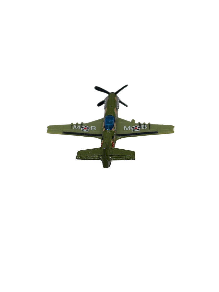 Matchbox Stunt Plane Diecast green