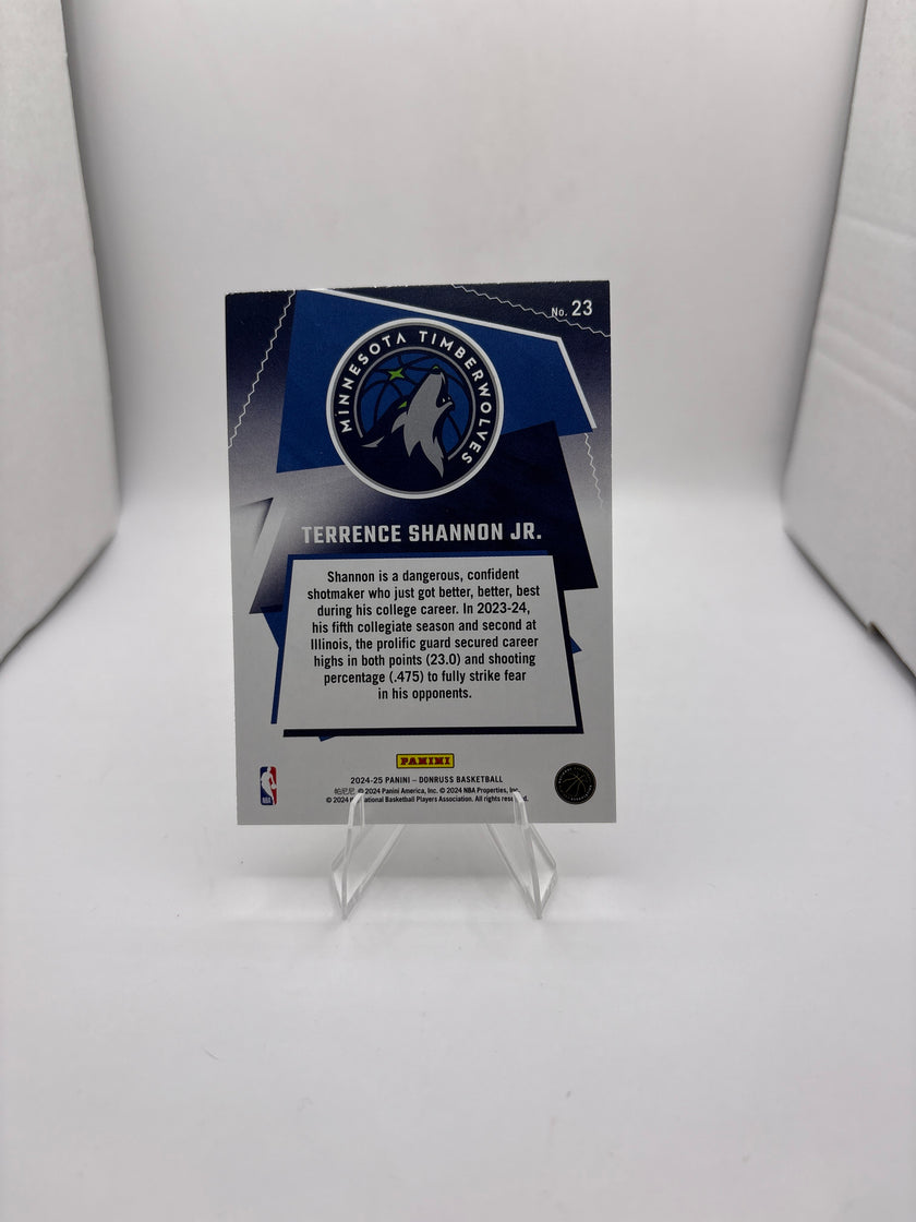 Donruss Terrence Shannon JR.