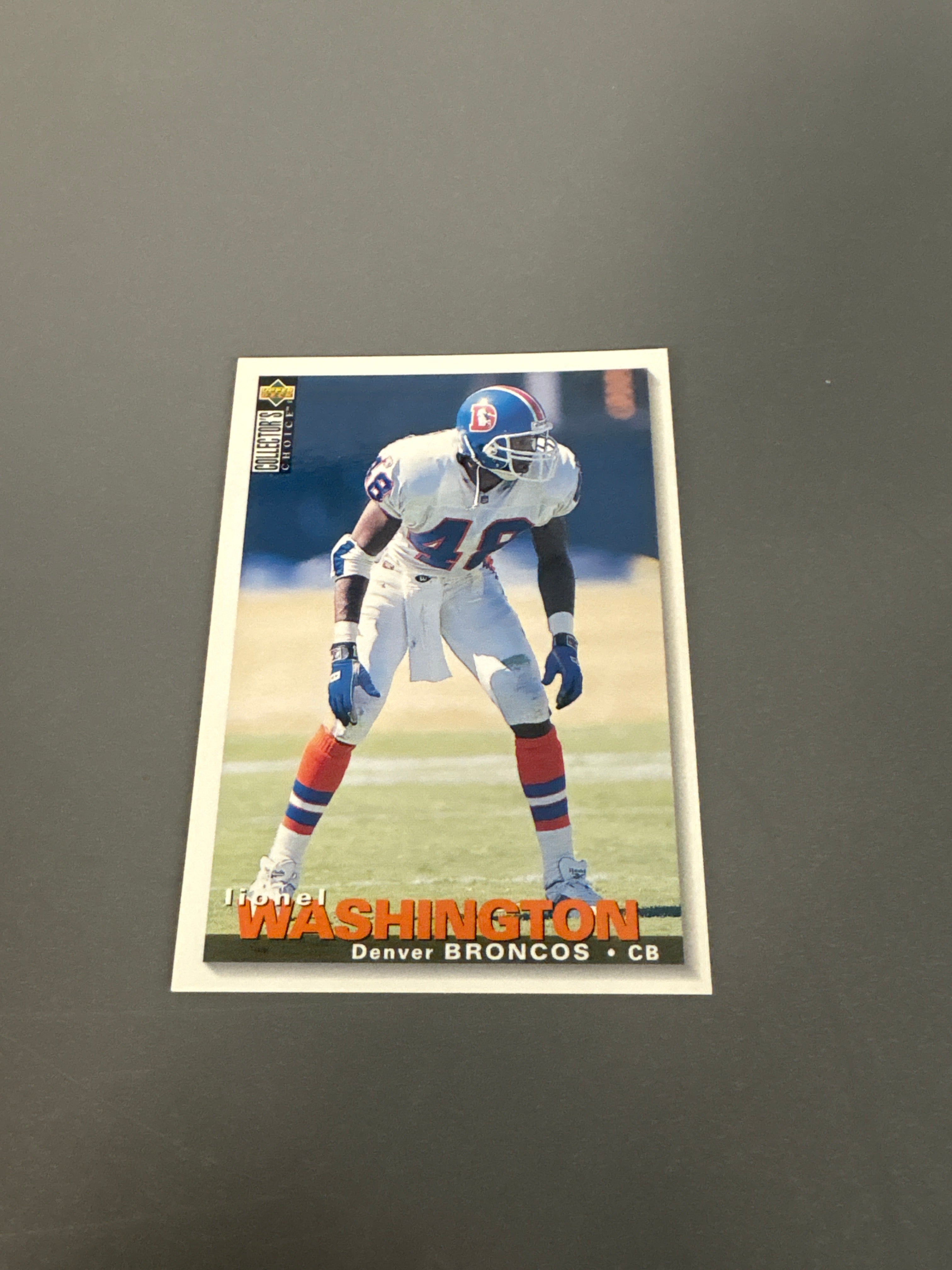 Upper Deck Lionel Washington