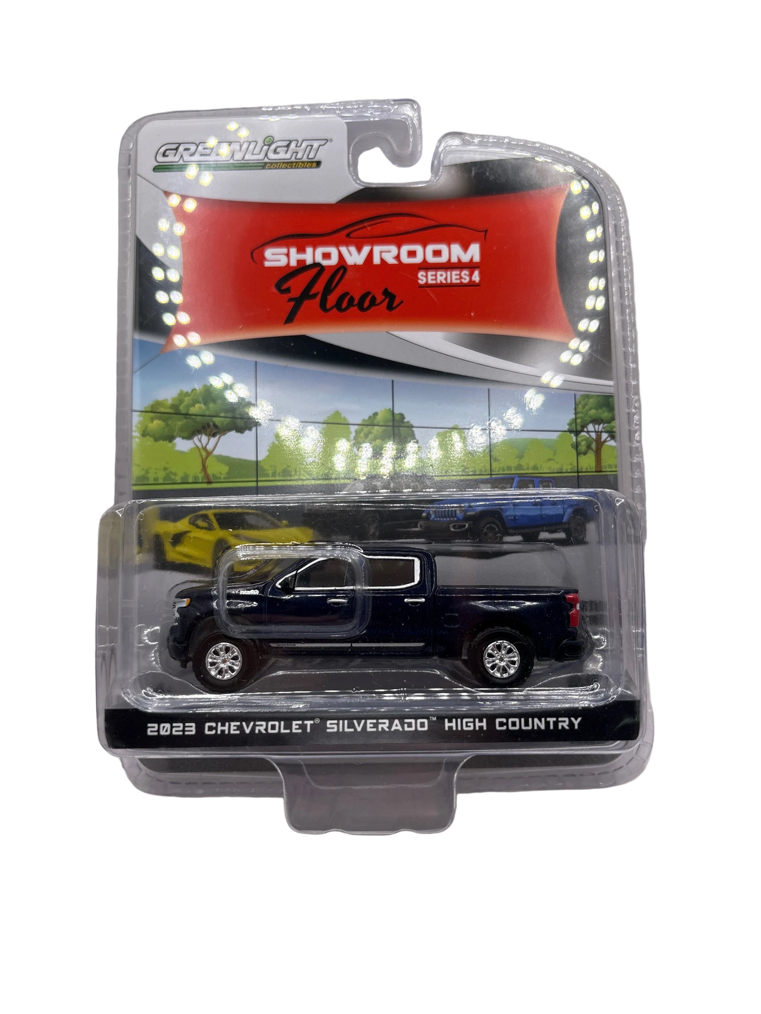 Greenlight 2023 Chevrolet Silverado High Country Diecast black