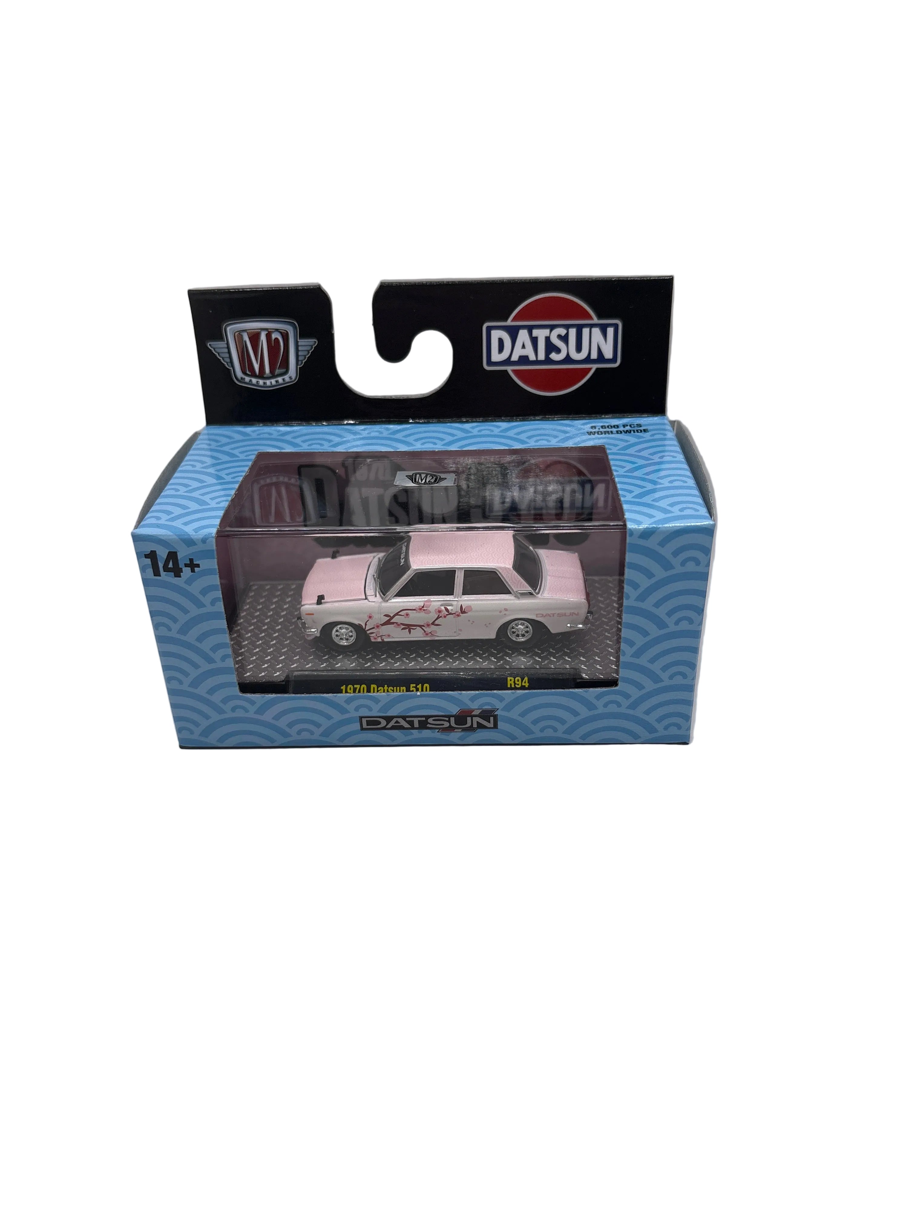 M2 1970 Datsun 510 Diecast pink