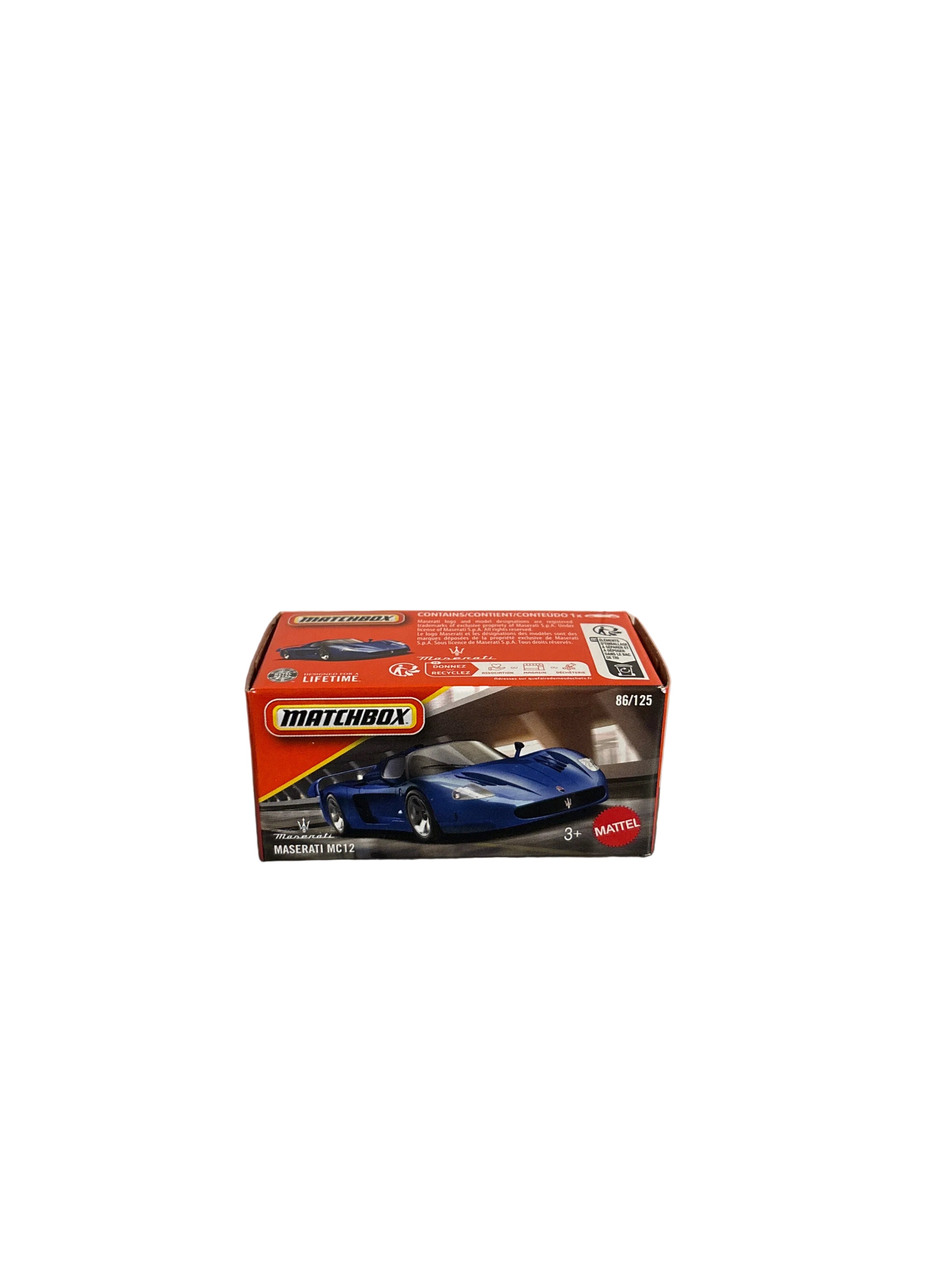 Matchbox Maserati MC12 Diecast
