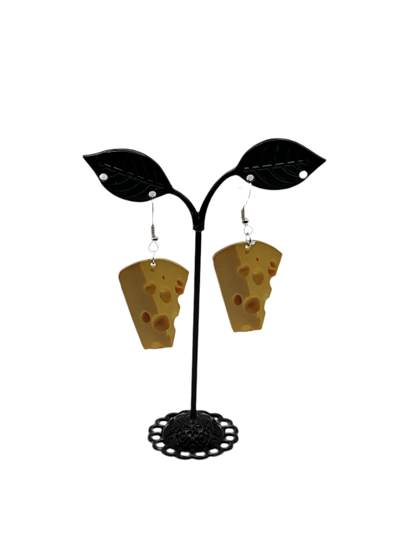 Swiss Cheese Earrings