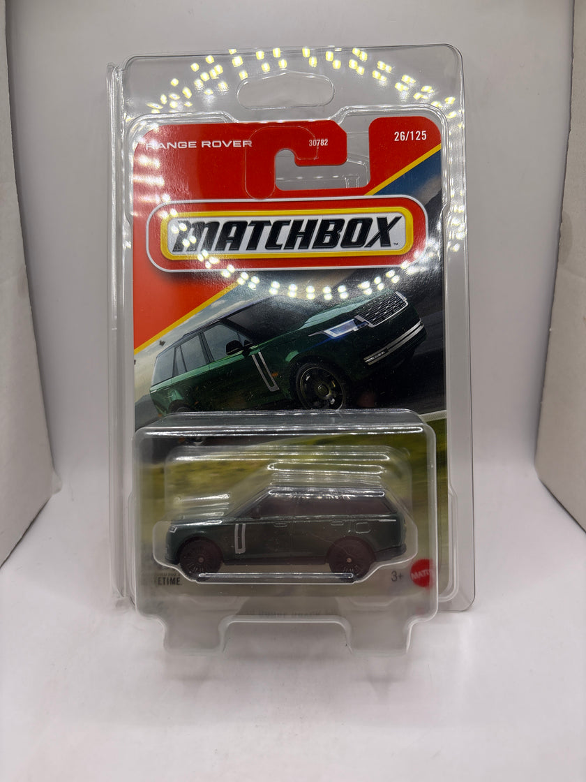 Matchbox 2024 Range Rover PHEV Diecast green