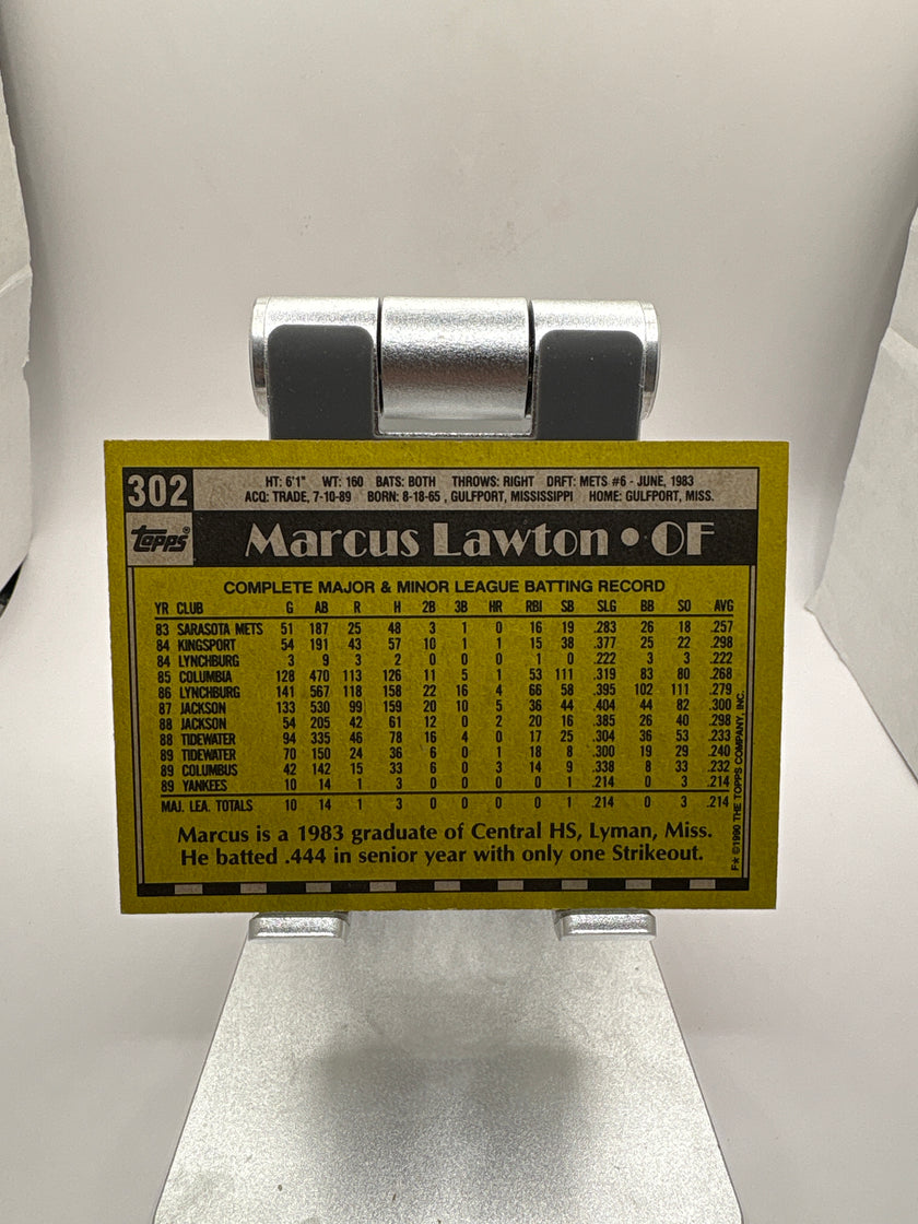 Topps Marcus Lawton