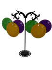 Mardi Gras earrings