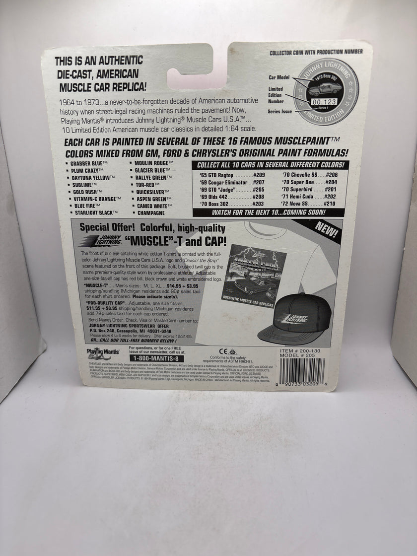 Johnny Lightning 1969 GTO Judge Diecast