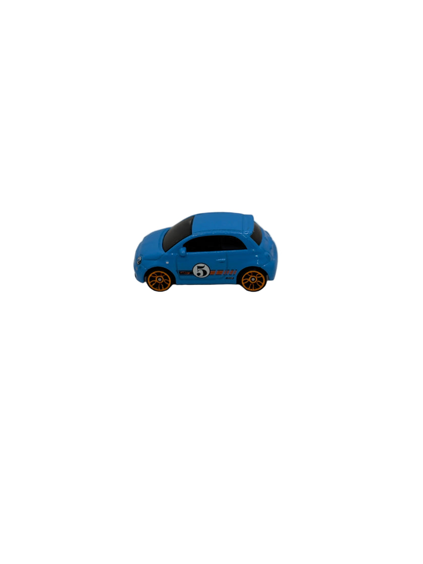 Hot Wheels Fiat 500e Diecast blue