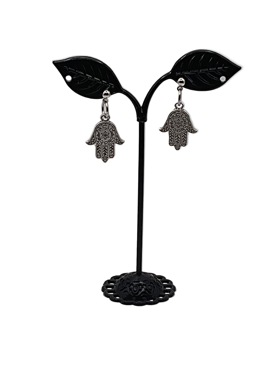 Hamsa Earrings