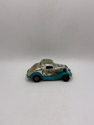 Hot Wheels 34 Ford 3-Window Diecast silver