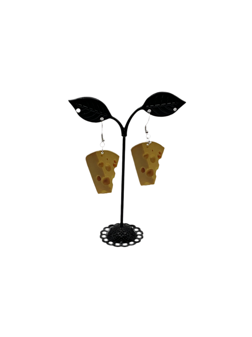 Swiss Cheese Earrings