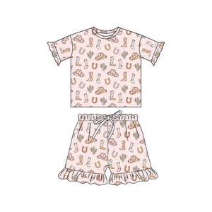 Desert Darling | Two-Piece Short Sleeve Pajama Set