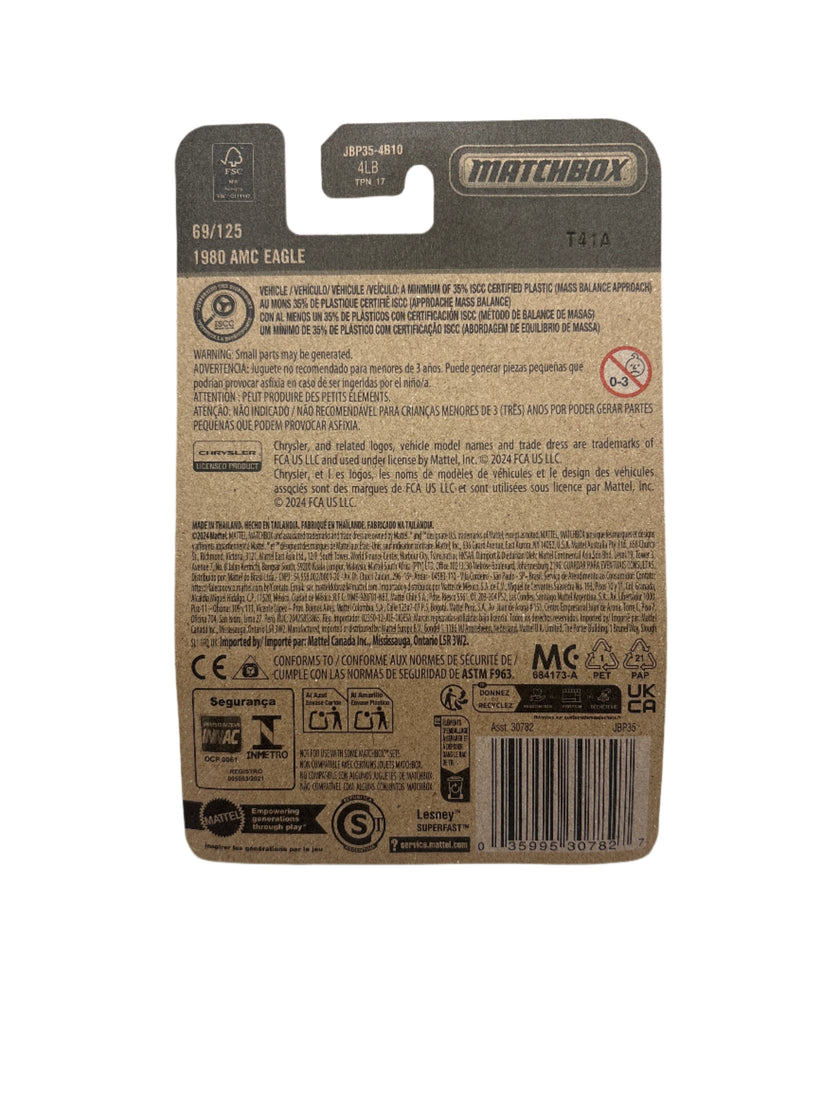 Matchbox 1980 AMC Eagle Diecast
