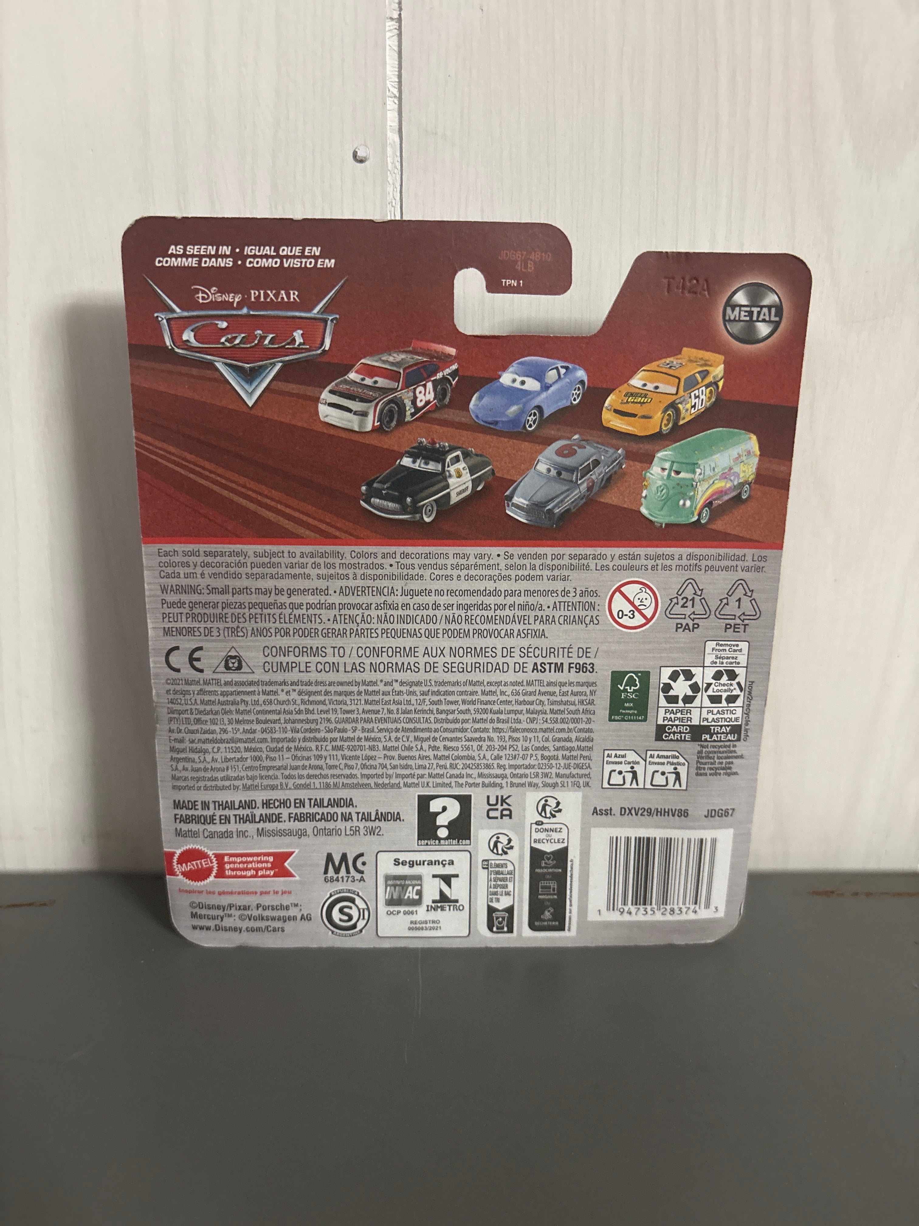 Disney Pixar Cars Floyd Mulvihill Diecast