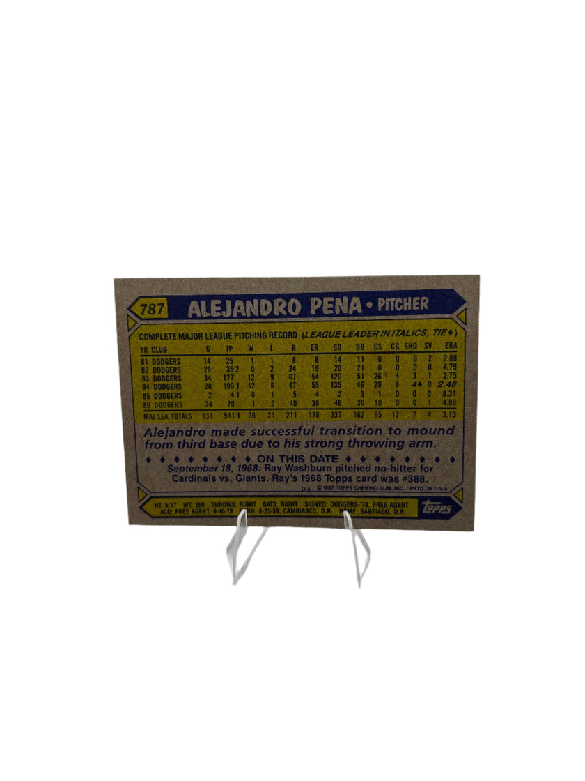 Topps Alejandro Pena