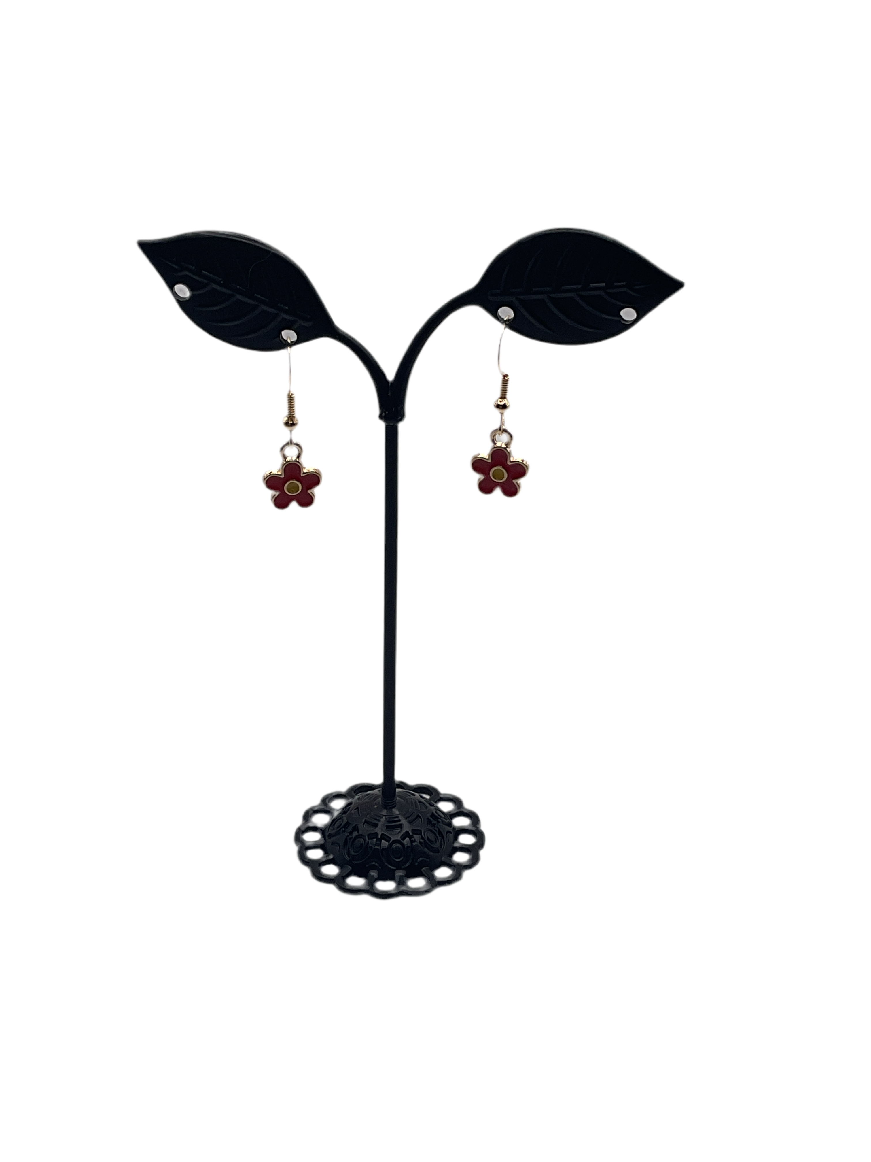 Flower earrings