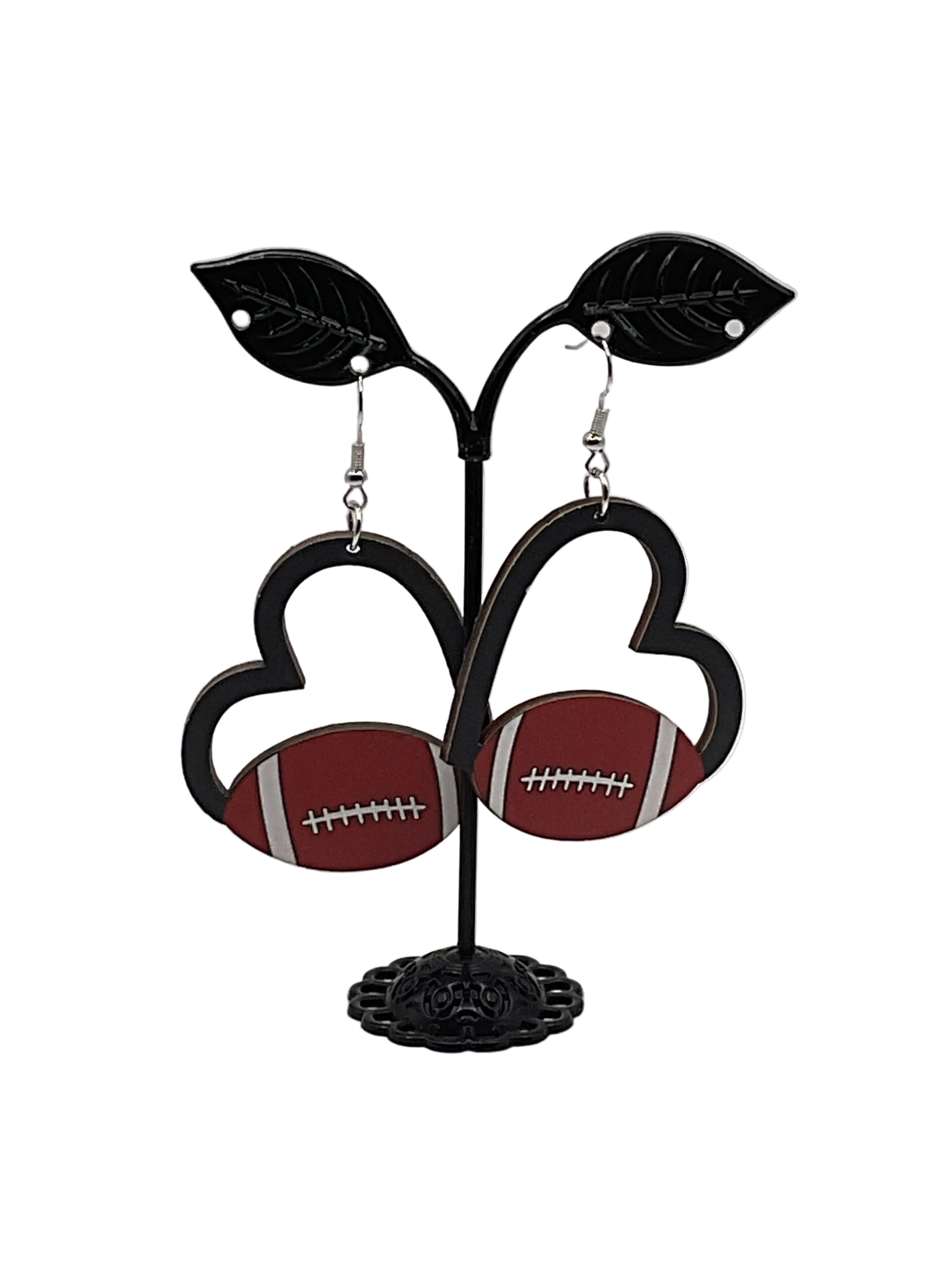 Football Earrings
