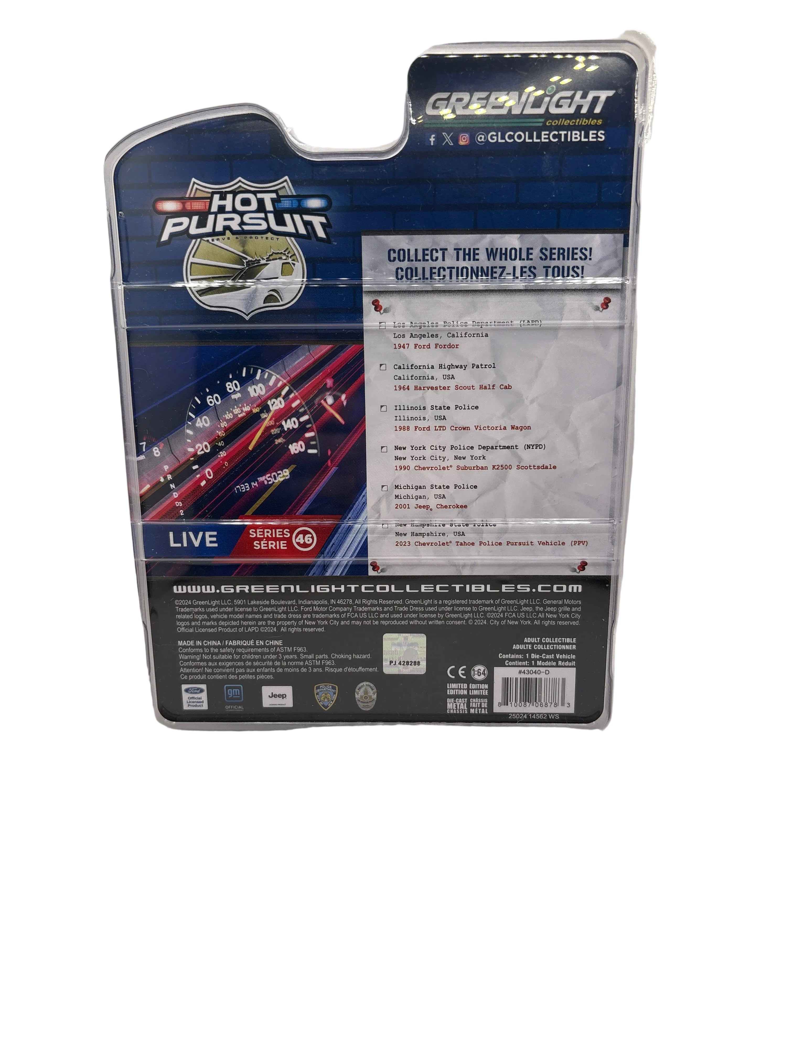 Greenlight 1990 Chevrolet Suburban K2500 Scottsdale Diecast