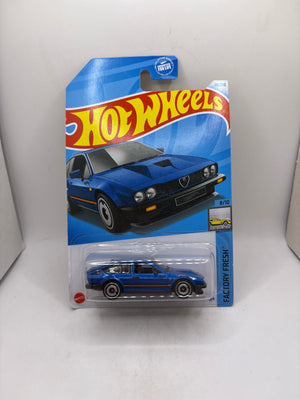 Hot Wheels Alfa Romeo GTV6 3.0 Diecast blue