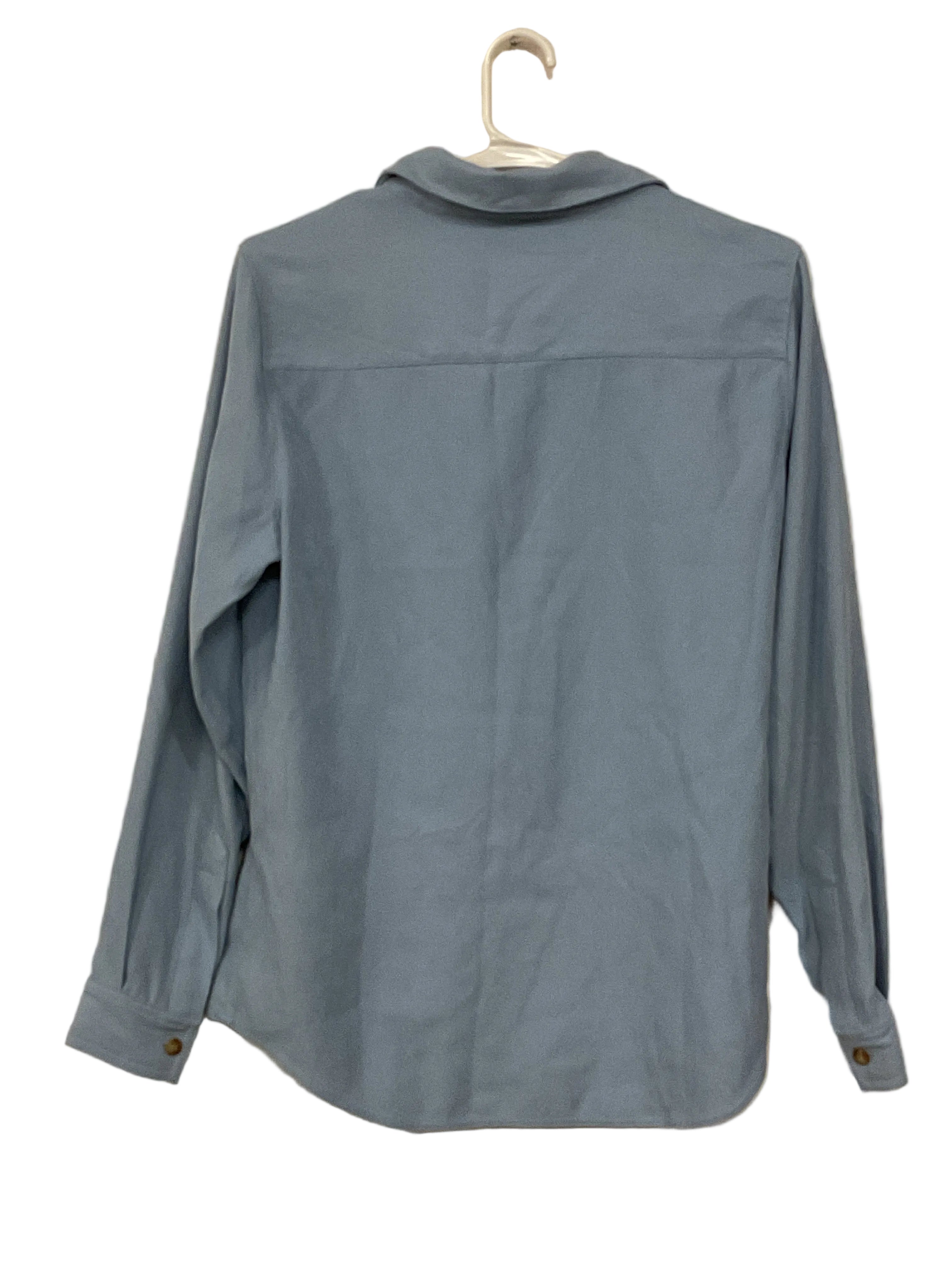 Light Blue Long Sleeve Top