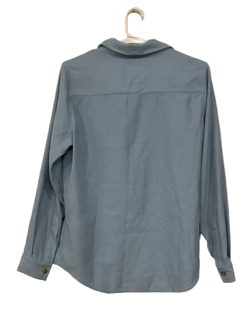 Light Blue Long Sleeve Top