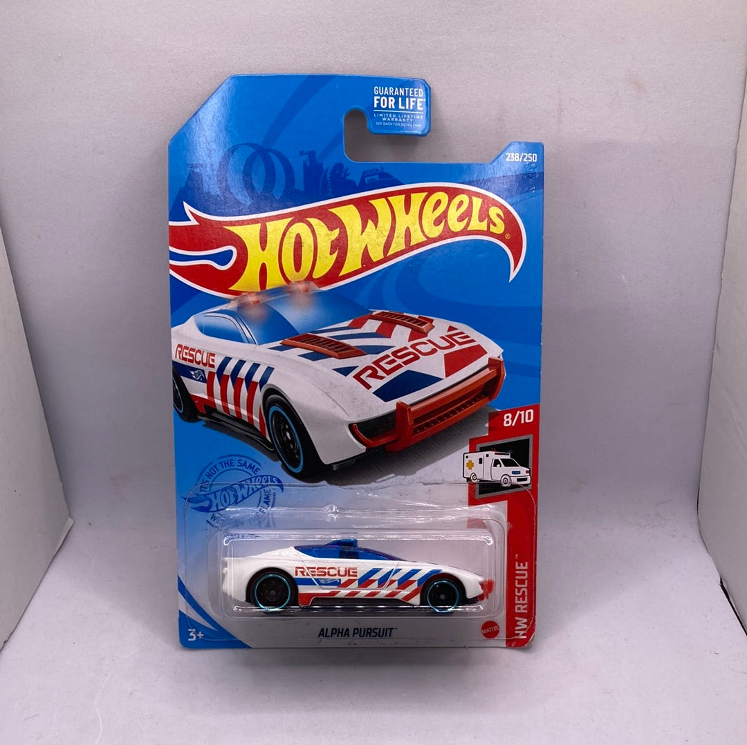 Hot Wheels Alpha Pursuit Diecast