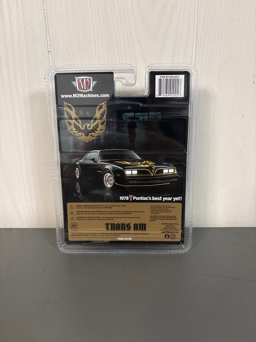 M2 1978 Pontiac Firebird Trans Am-Hardtop Diecast