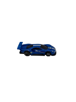 Hot Wheels 2016 Ford GT Race Diecast blue