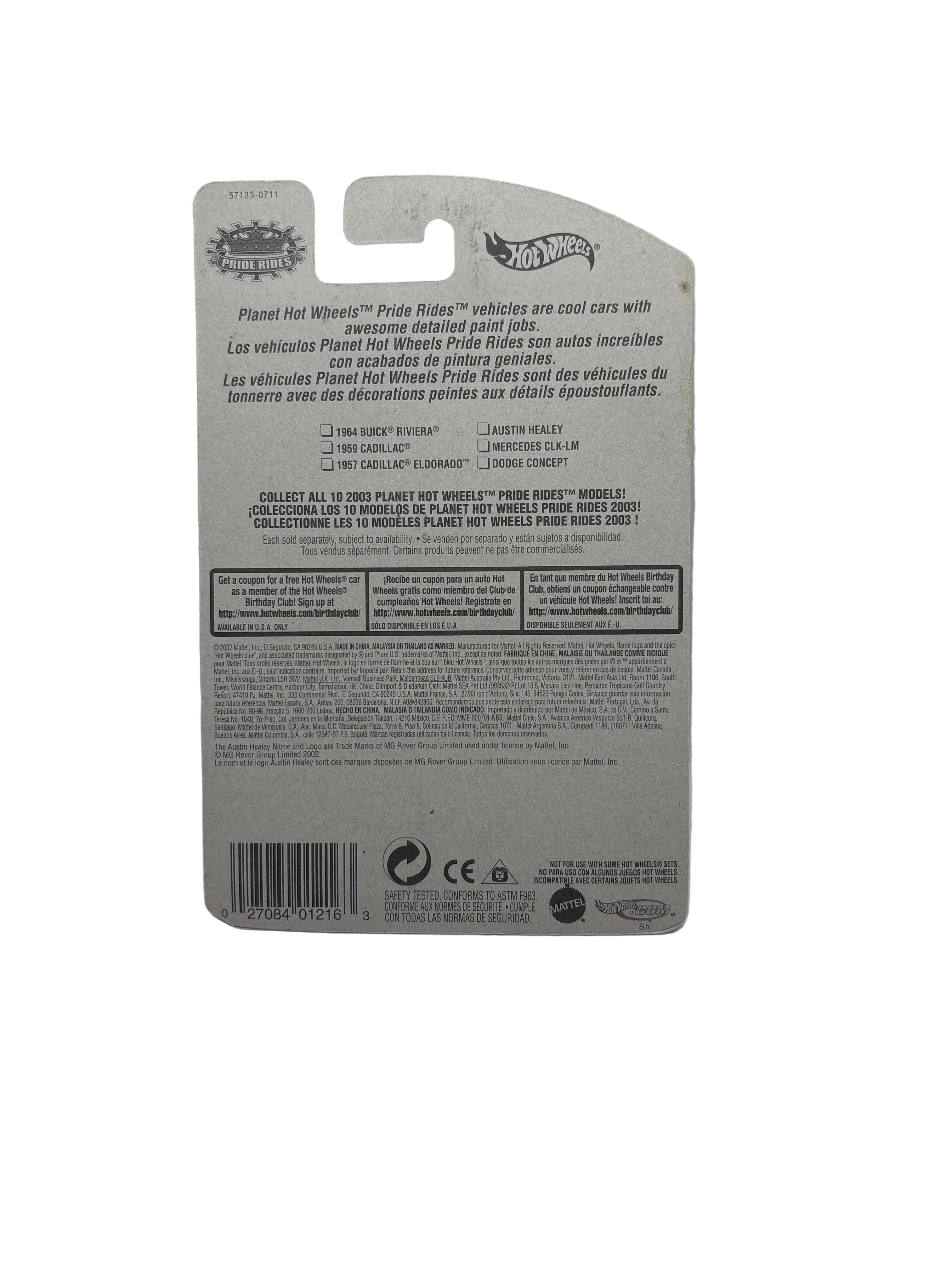 Hot Wheels Austin Healey Diecast