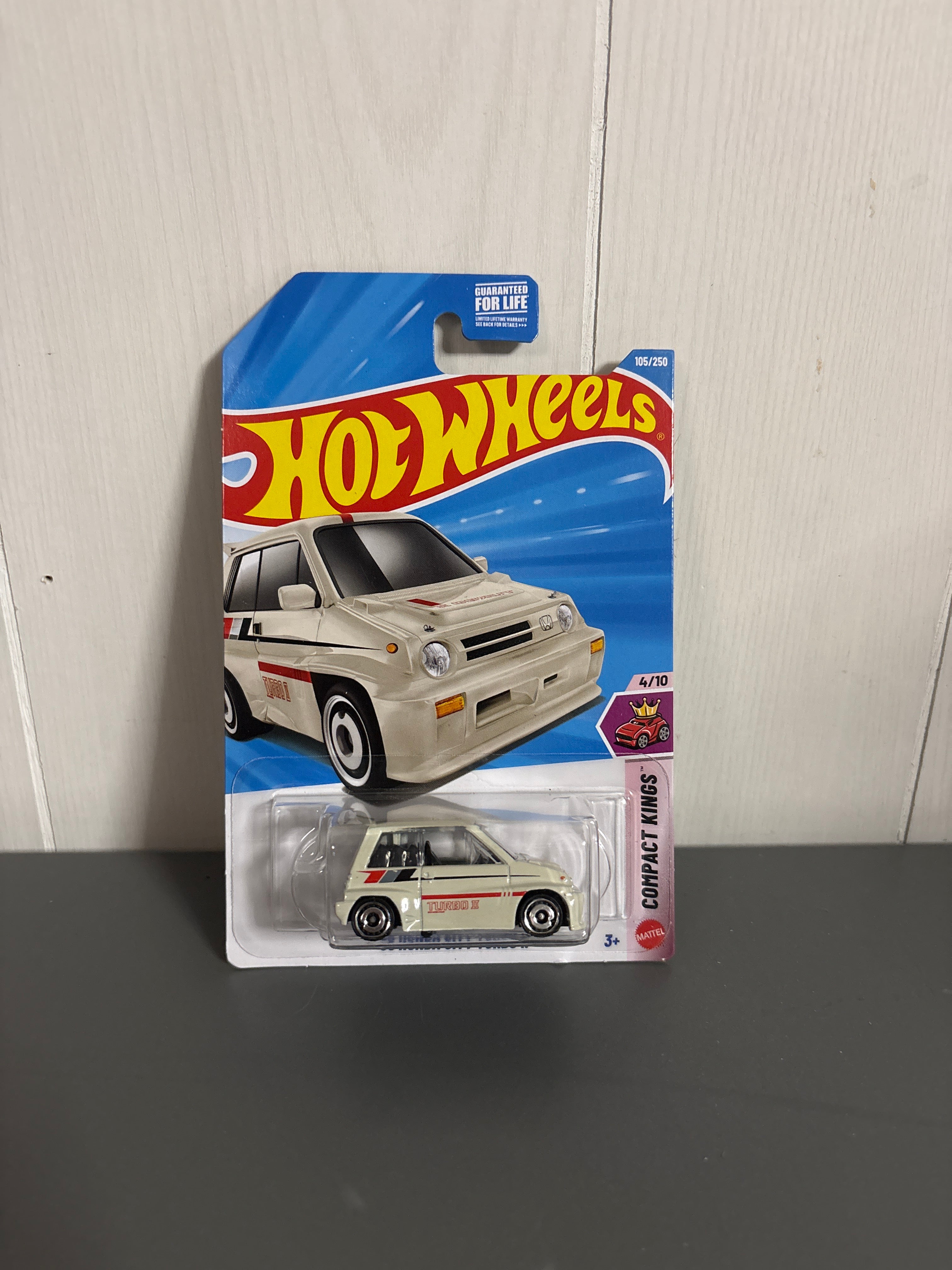 Hot Wheels 85 Honda City Turbo II Diecast white