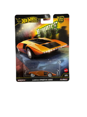 Hot Wheels Lancia Stratos Zero Diecast orange