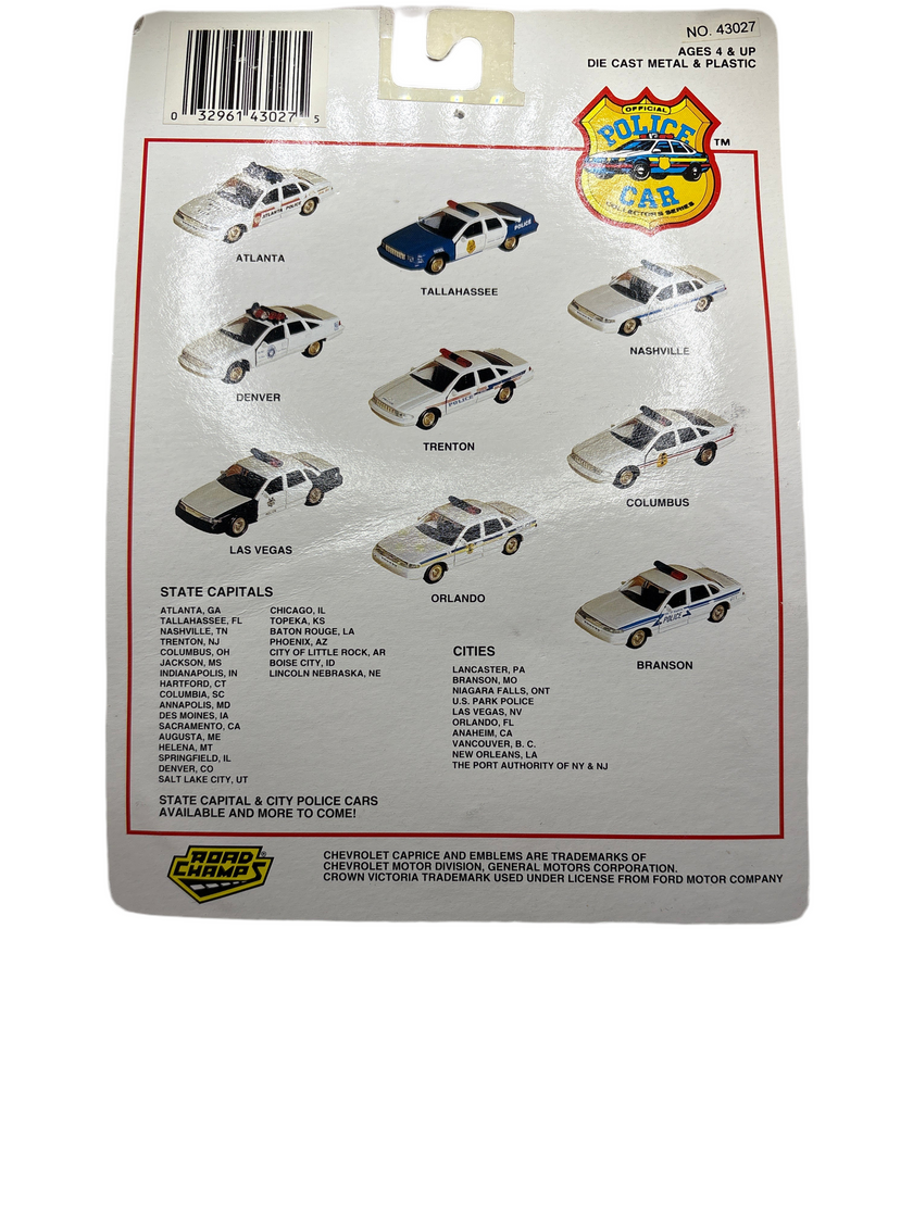 Road Champs Crown Victoria Diecast