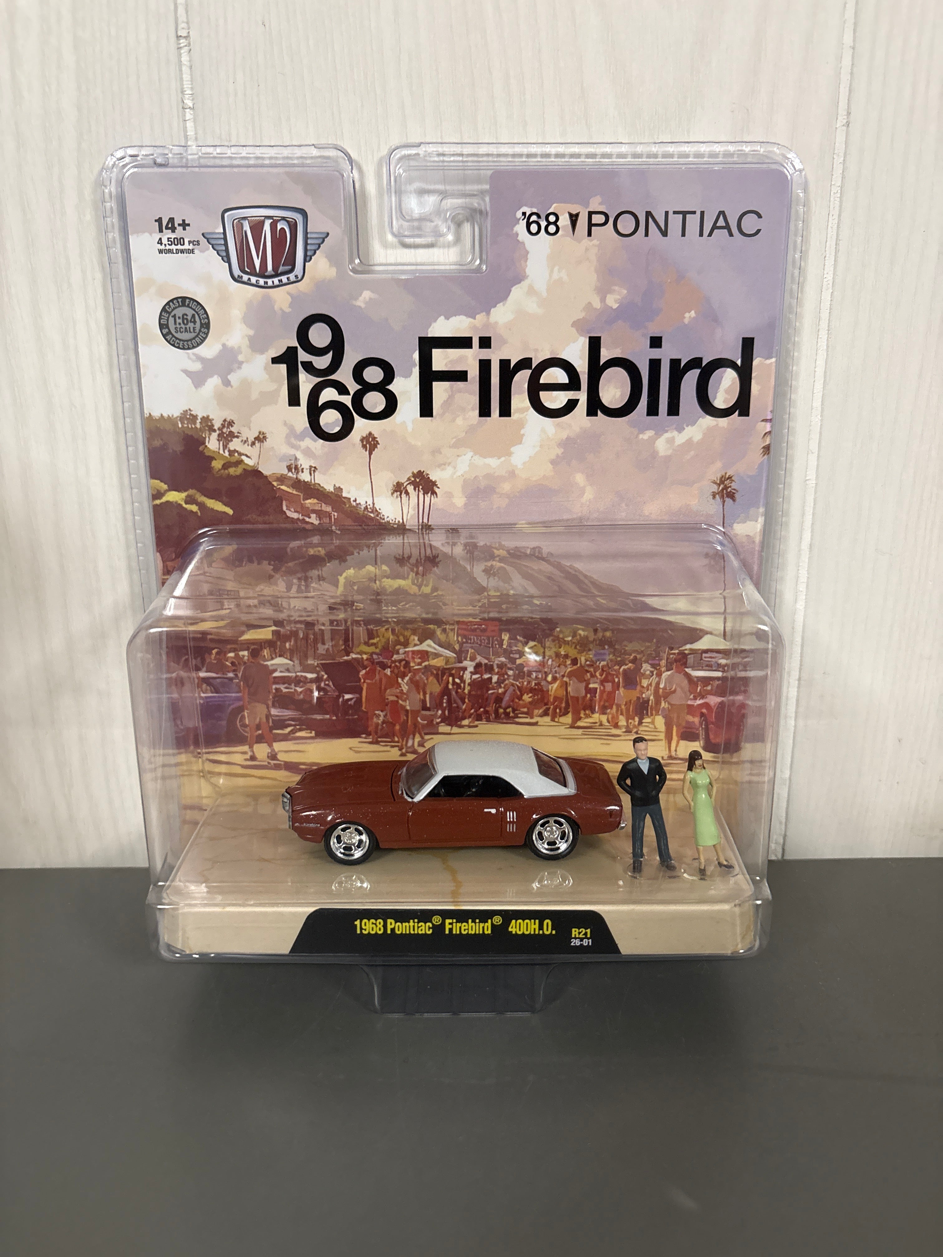 M2 1968 Pontiac Firebird 400H.O. Diecast
