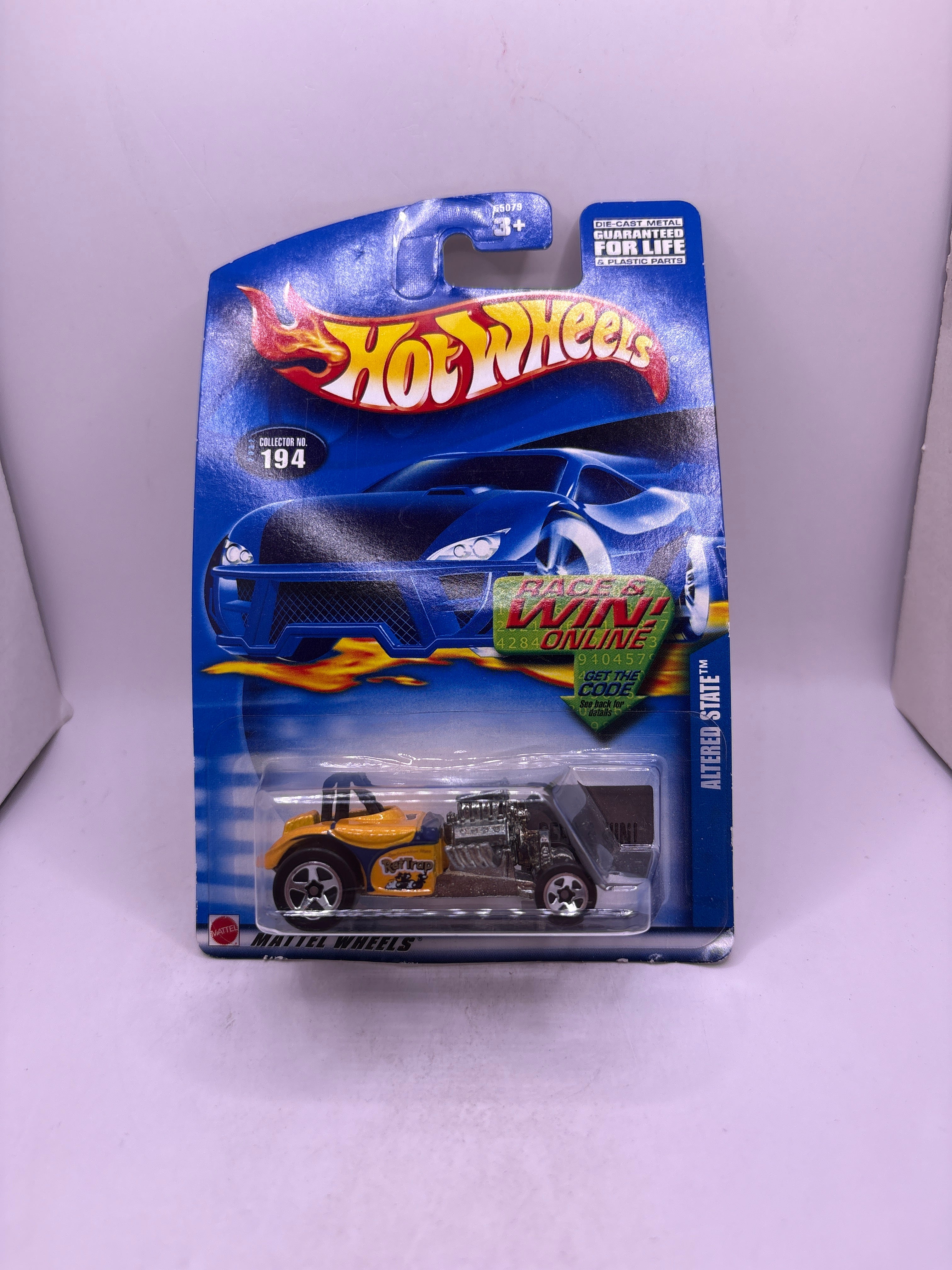 Hot Wheels Altered State Diecast yellow