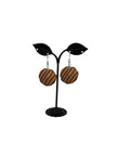 Fudge Striped Cookie Earrings