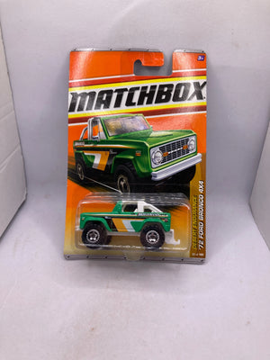 Matchbox 72 Ford Bronco Diecast