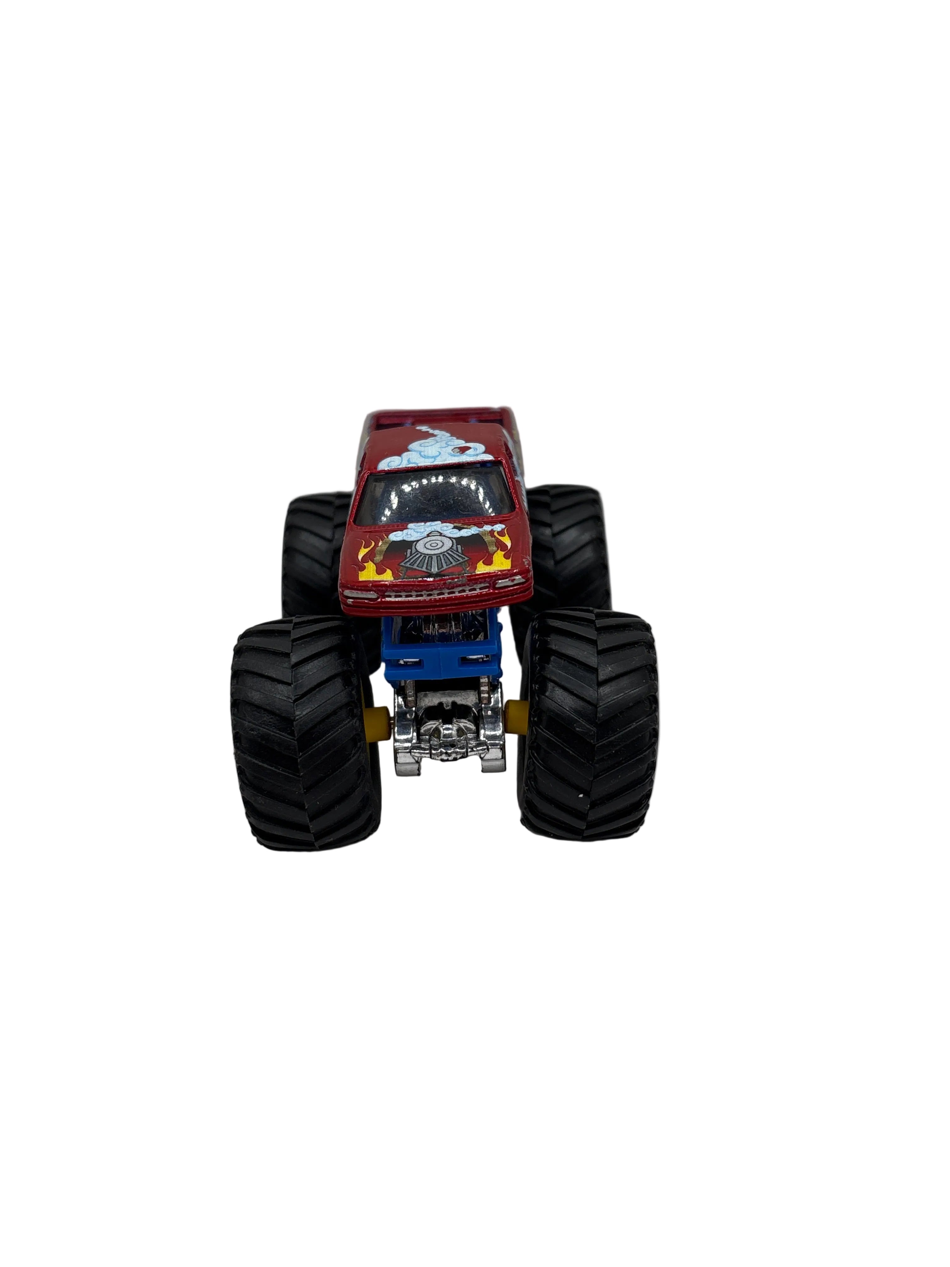 Hot Wheels Krazy Train Monster Truck Diecast multi color