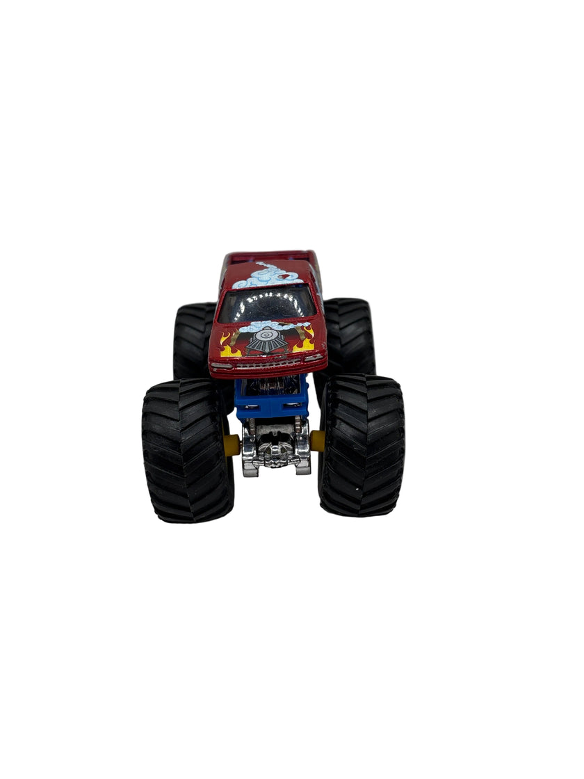 Hot Wheels Krazy Train Monster Truck Diecast multi color